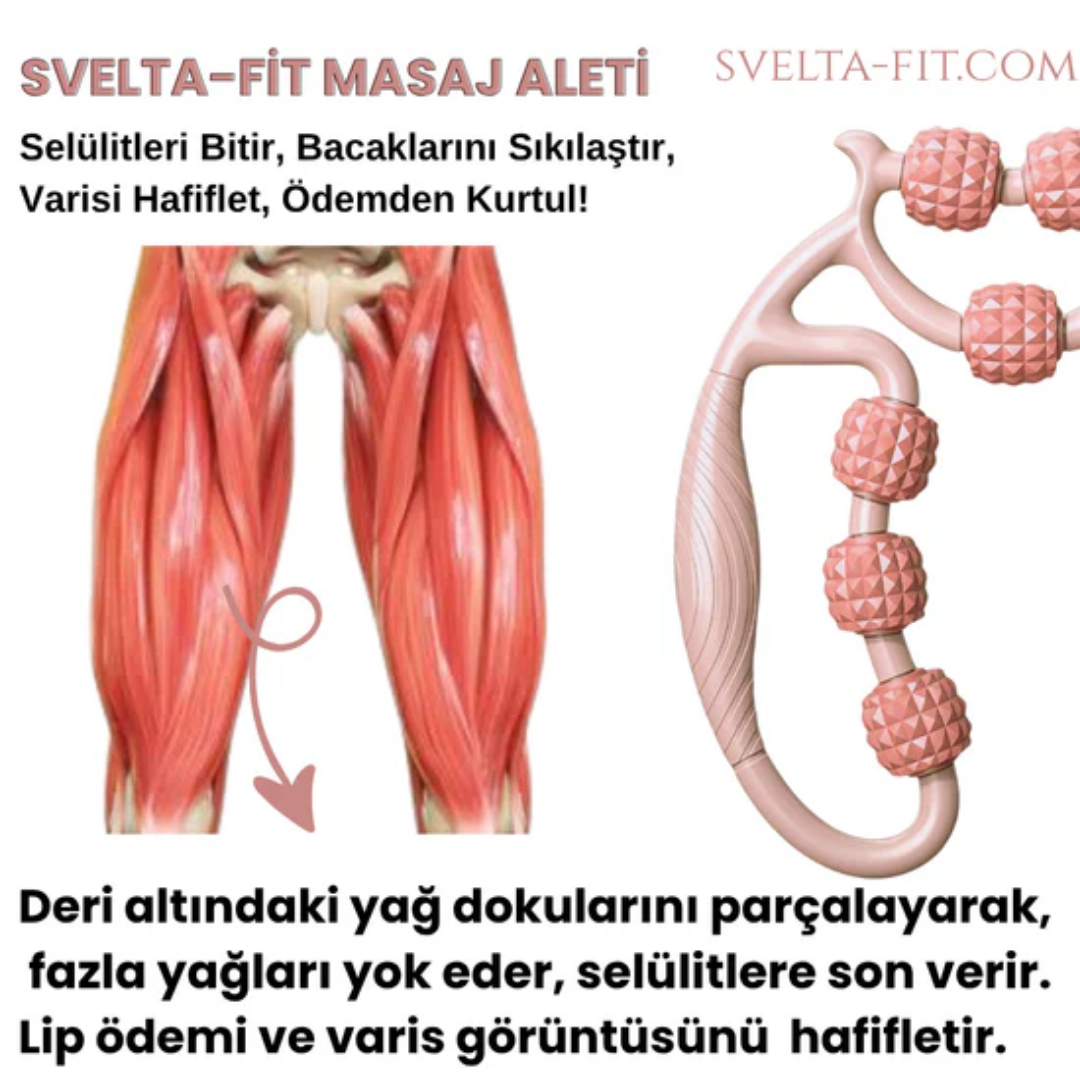 Svelta-Fit® Bacak İncelten Sıkılaştıran Masaj Aleti