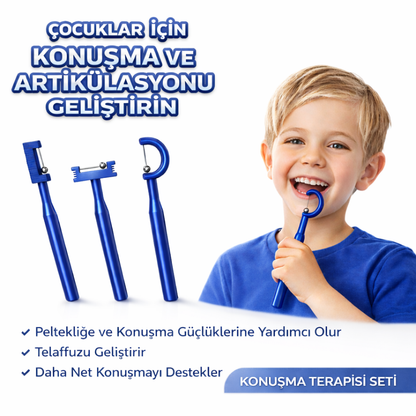 Peakruma® Çocuklar İçin Dil Egzersiz Seti + E-kitap Hediye