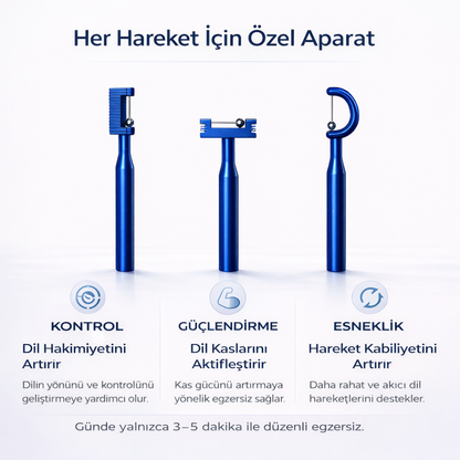 Peakruma® Çocuklar İçin Dil Egzersiz Seti + E-kitap Hediye
