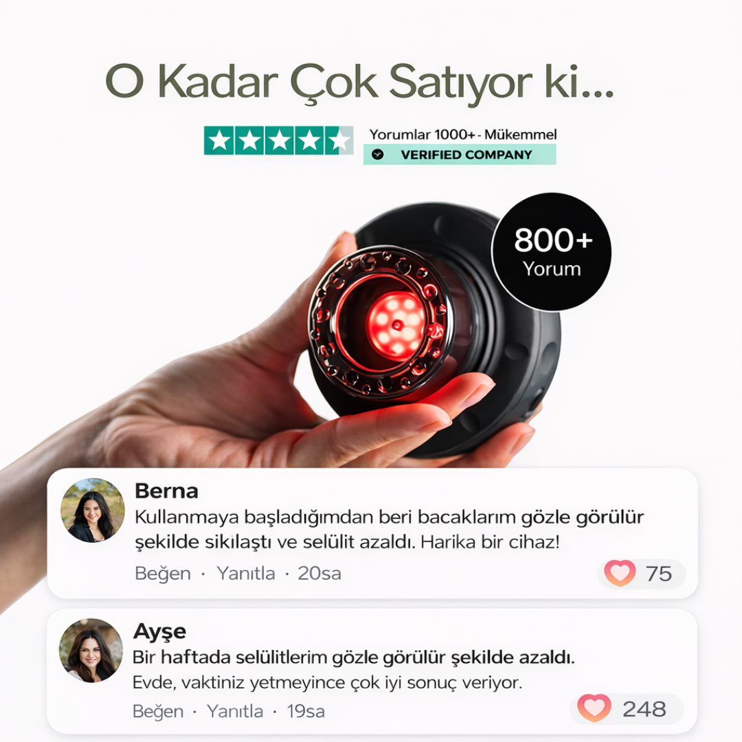 Peakruma® Selülit & Vücut Masaj Cihazı